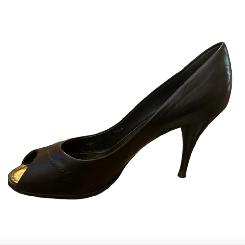 Louis Vuitton Brown Heels Size 36.5 - Picture 5 of 8